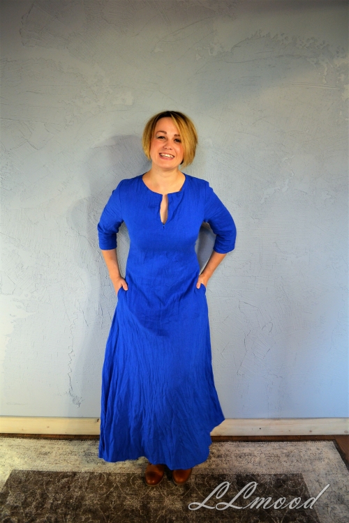 Lina kleita classic rudzupuku